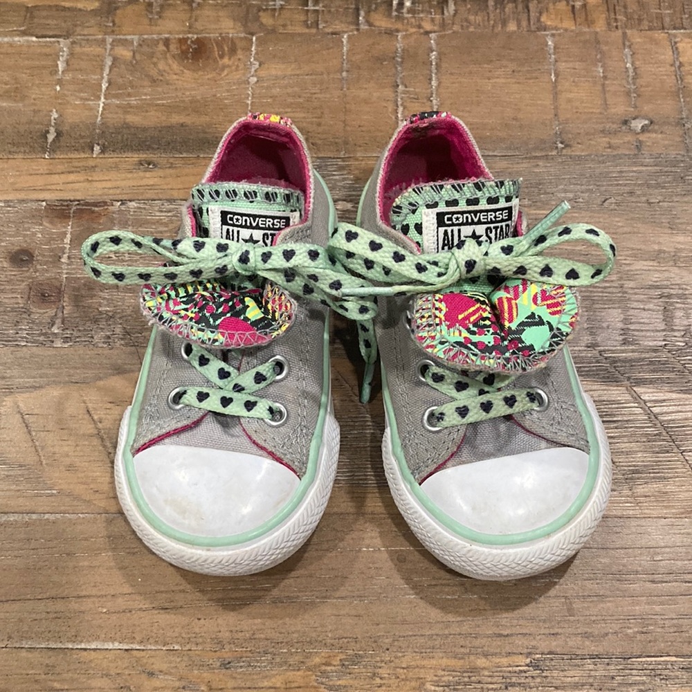 Converse All Star Double Tongue Sneakers (Toddler)